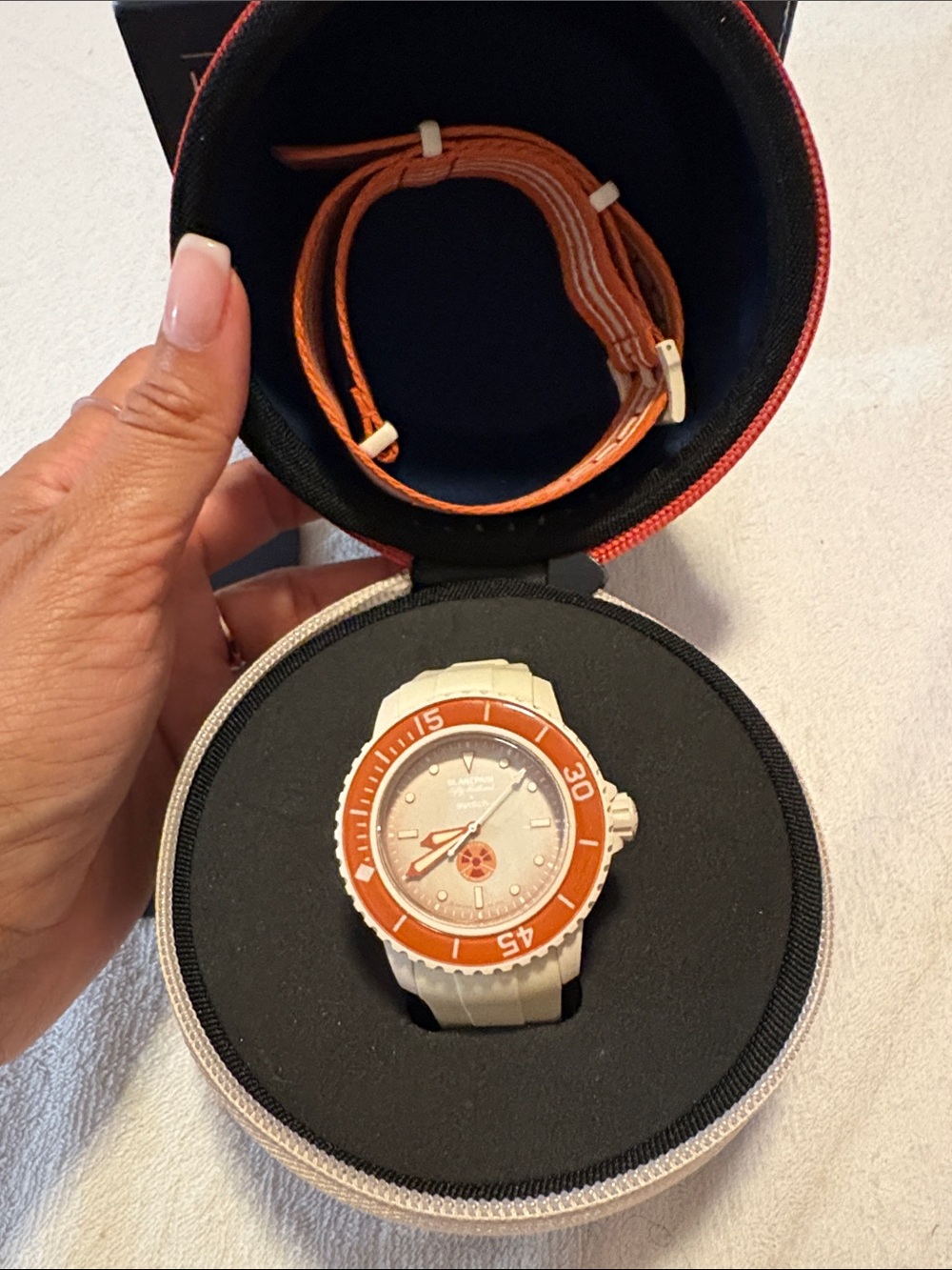 Blancpain x Swatch Artic Ocean